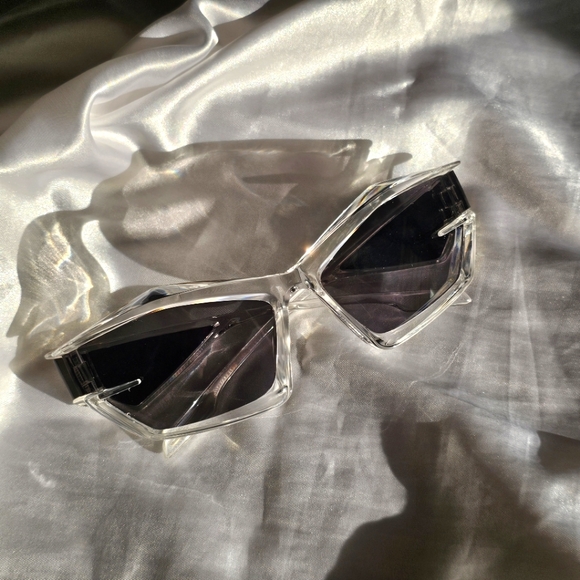 Accessories - Cyber Y2K Geometric Sunglasses
